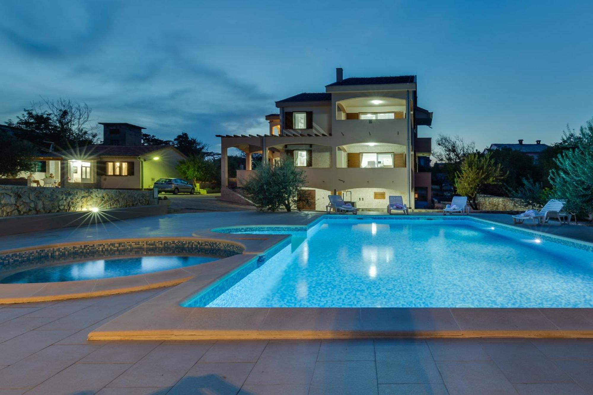 Villa Zlatni Dvori Zadarvillas Ražanac Kültér fotó